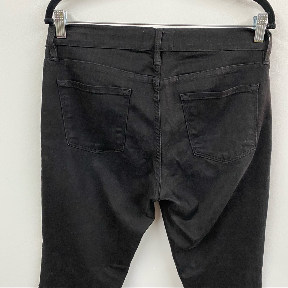 Frame Denim Black Skinny Jeans - Picture 12 of 13